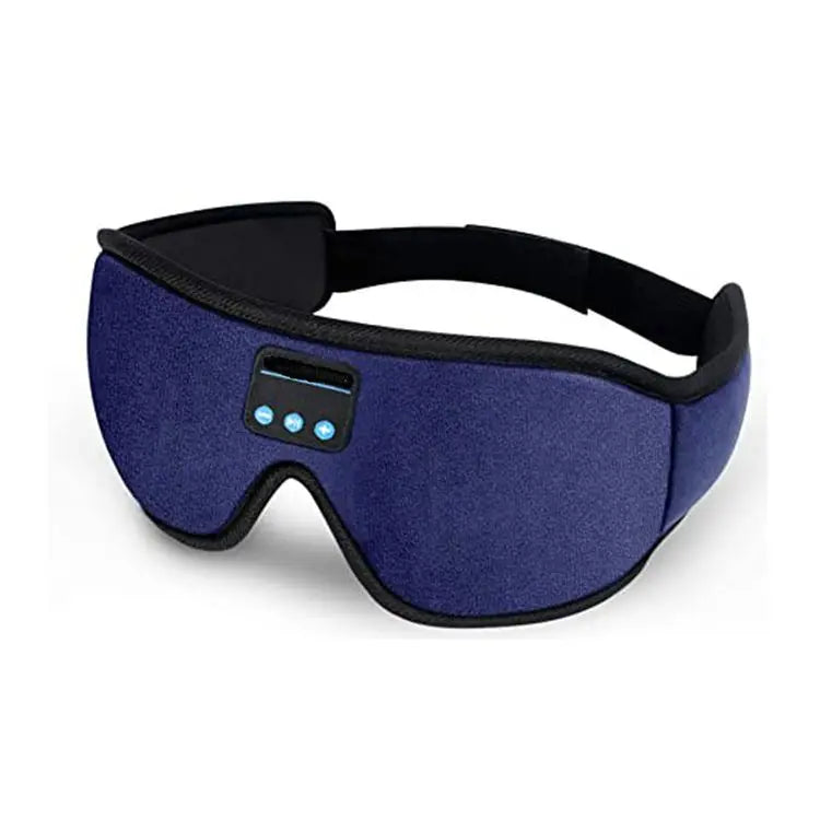 Sommeil Douceur                Masque de nuit 3D Bluetooth  Confort total avec musique intégrée. Haut-parleurs HD, écouteurs sans fil Bluetooth 5.0, idéal pour un sommeil profond, les voyages et la détente.