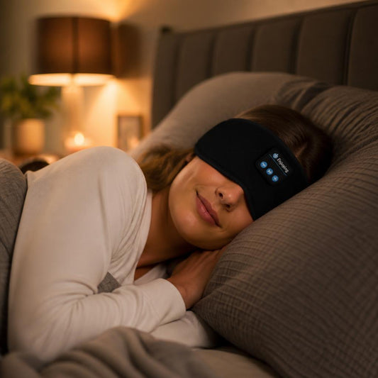 Casque de sommeil Bluetooth 3D porté pour dormir paisiblement