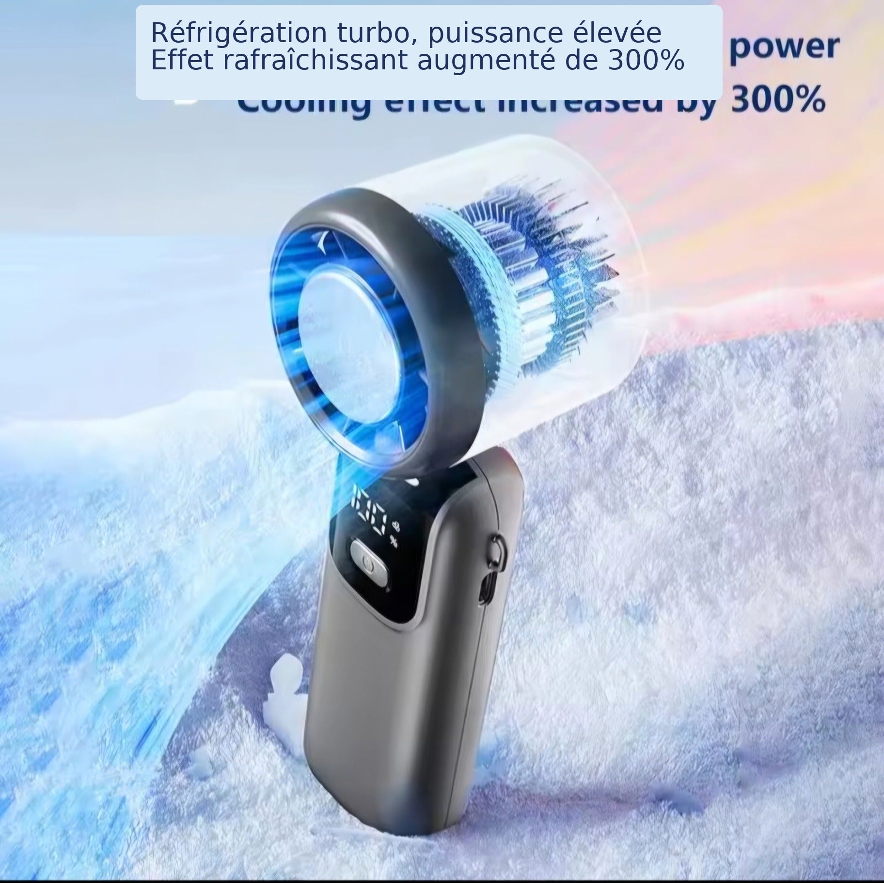 Ventilateur portable Lenovo Ice Cooling mode turbo